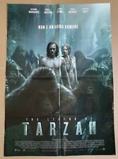 The Legend of Tarzan - MANIFESTO ORIGINALE Film anno 2016 circa 70x100 cm