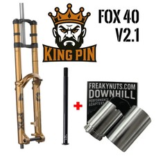 Cavalca una ruota da 15 mm in un adattatore per forcella Fox40 V2 e perno king ultra forte asse 15 mm