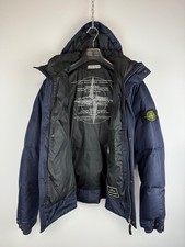 blue Stone Island puffer