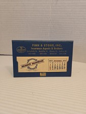 Calendario tascabile vintage