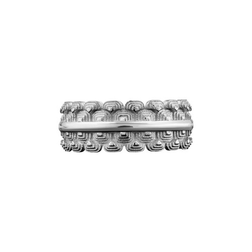 Anello fascia argento - anello, in