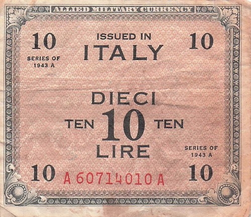 Italy lire series - 10,
