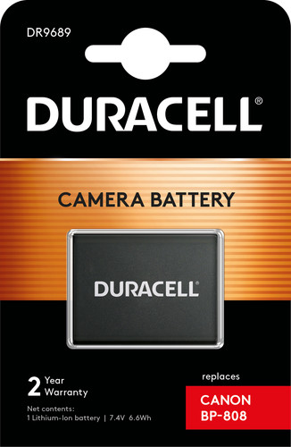 Batteria videocamera duracell - batteria,