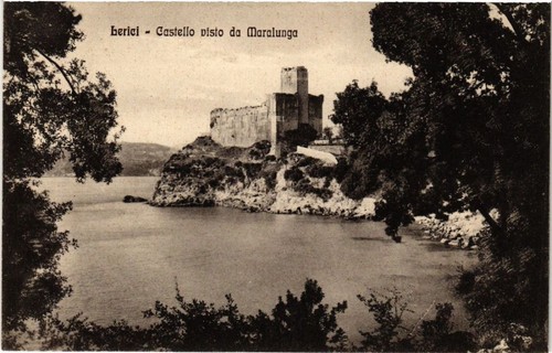 Cpa lerici castello - lerici,