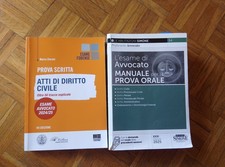Libri Manuali Per esame Avvocato 2025 Scritto E Orale
