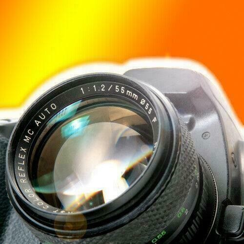 55 mm gigante luminoso - 1:1,2, /