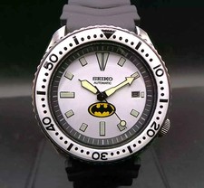 Orologio Seiko Uomo Automatico 'BATMAN' Modificato 17J Scuba DIVER 150m c.Maggio 1995