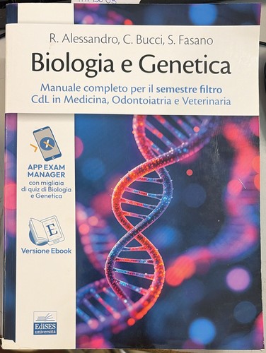 Biologia genetica manuale - biologia,