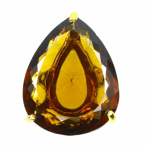 Anello citrino kognak - in,