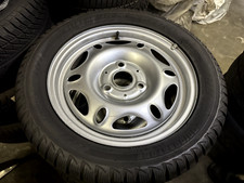 Cerchi in Ferro Smart For Two 15" con pneumatici invernali nuovi 