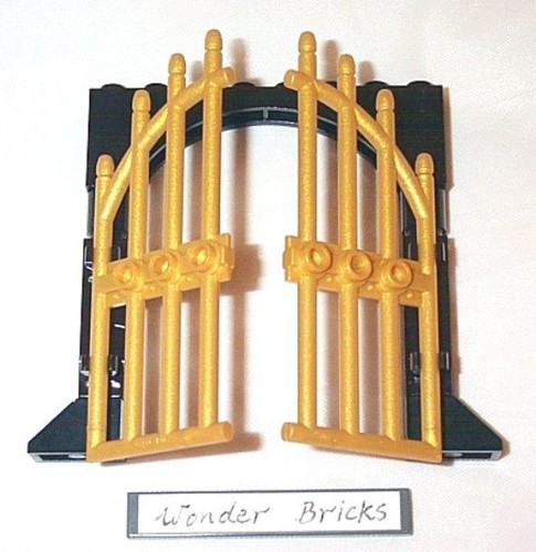 Lego cancelli oro - d'oro, con
