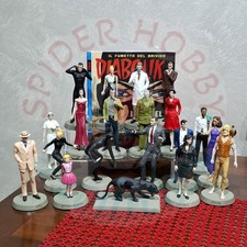 IL MONDO DI DIABOLIK STATUETTE DA COLLEZIONE FIGURE + RACCOGLITORE FASCICOLI DK