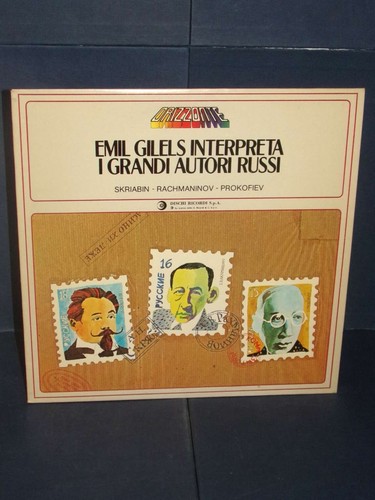 Emil gilels interpreta i - -,