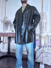 Trench Pelle Vera Oversize Vintage