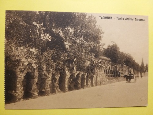 Taormina tombe - taormina, (messina).