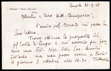settembre 1948-AUTOGRAFI PITTURA-ANACLETO MARGOTTI-SAN POTITO DI LUGO-CAMPORESI