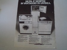 advertising Pubblicità 1979 SILTAL LAVATRICE SILTABOX/FRIGORIFERO/LAVASTOVIGLIE