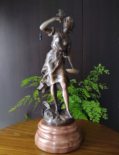Statua marmo bronzo - statua,