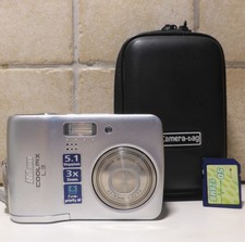 Nikon Coolpix L3 Nikkor 3x Optical Fotocamera Digitale Compatta Vintage 5.1Mpx