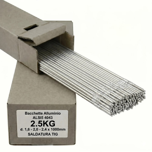 Bacchette alluminio alsi5 4043 - bacchette,
