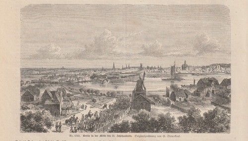 Veduta berlino centro - berlino, al