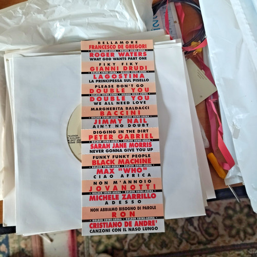 Busta con dischi vinile da - 8,