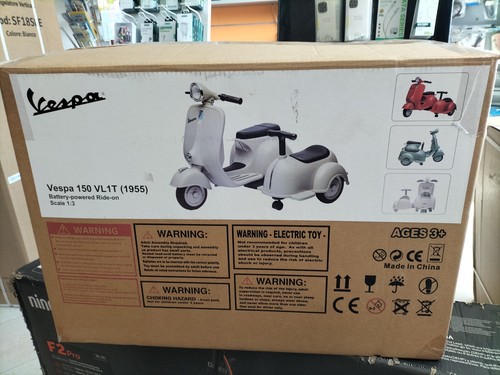 Vespa sidecar elettrica bimbo - vespa,
