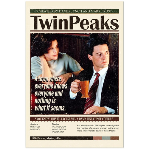 Twin peaks locandina - peaks,