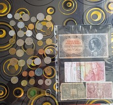 Lotto monete e banconote