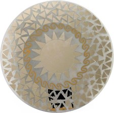 Specchio da sole argento