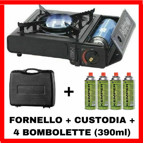 Fornello gas campeggio - fornello,