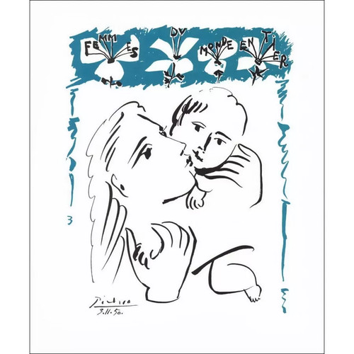Picasso pablo litografia - pablo,