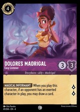 Dolores Madrigal, Easy Listener - Ursula's Return - Lorcana TCG