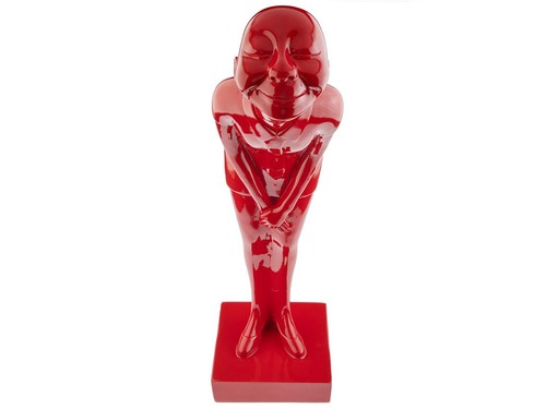Scultura pop art usher ragazza - scultura,