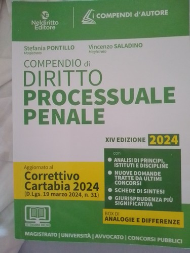 Compendio diritto - compendio, di