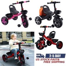 Balance Bike per Bambini 2-7 Anni Bambino con Pedale Allenamento Bicicletta Giocattoli