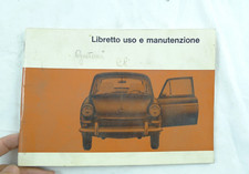MANUALE USO MANUTENZIONE