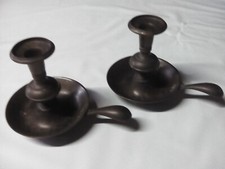N. 2 PORTA CANDELE BUGIA