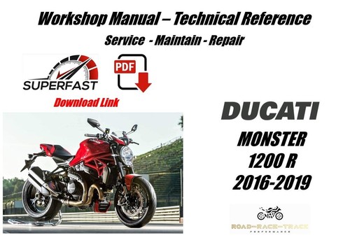 Ducati monster 1200r manuale - monster,