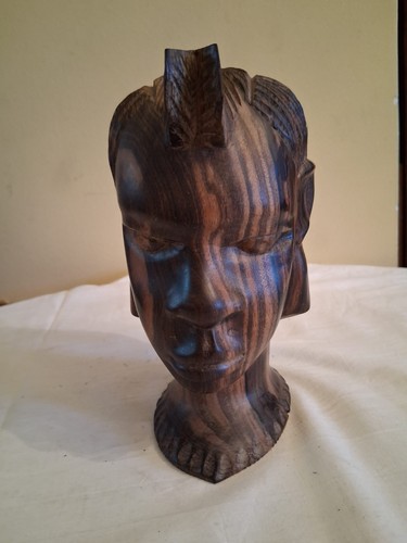 Scultura legno ebano di - legno,