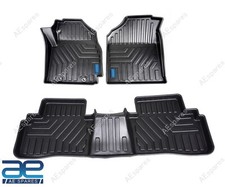 Set 3 tappetini auto in PVC