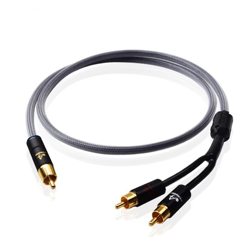 Hifi rca 2rca cable end - to,
