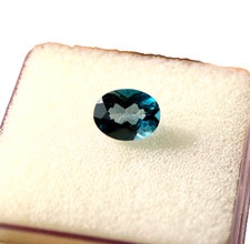 VVS 2,39 Cts Topazio Blu