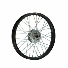 Cerchio in alluminio anodizzato anteriore 17 pollici nero HMParts pit bike dirt bike pocket bike