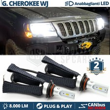 Kit Full LED HB4 per JEEP GRAND CHEROKEE WJ ANABBAGLIANTI CANbus 6500K 8000LM