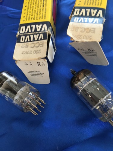 Valvo ecc82 12au7 coppia nos - valvo,
