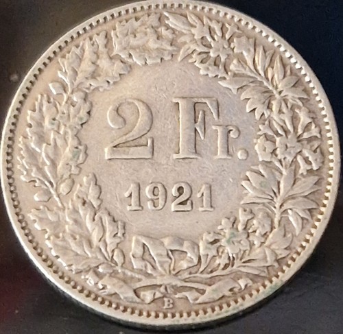 Svizzera franchi 1921 b - svizzera,