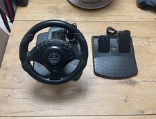 volante e pedaliera con controlli al volante compatibile con pc e ps3 180*