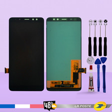 Ecran Pour Samsung galaxy A8 2018 A5 Vitre Tactile Noir outils LCD