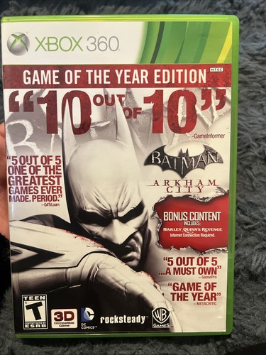 Xbox 360 batman - batman:, city